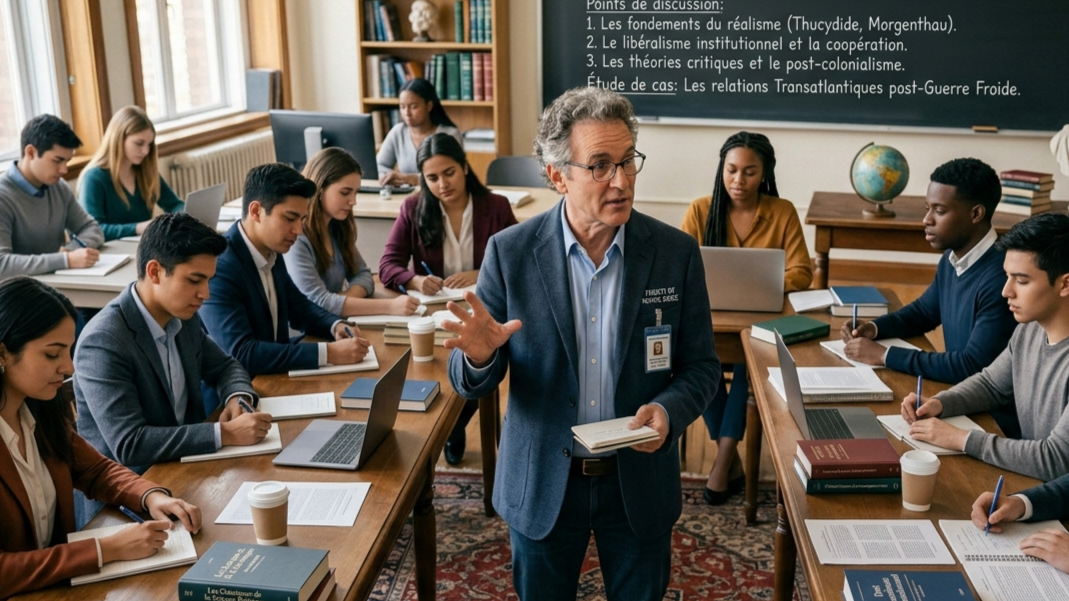 Lycéens en préparation aux concours Sciences Po